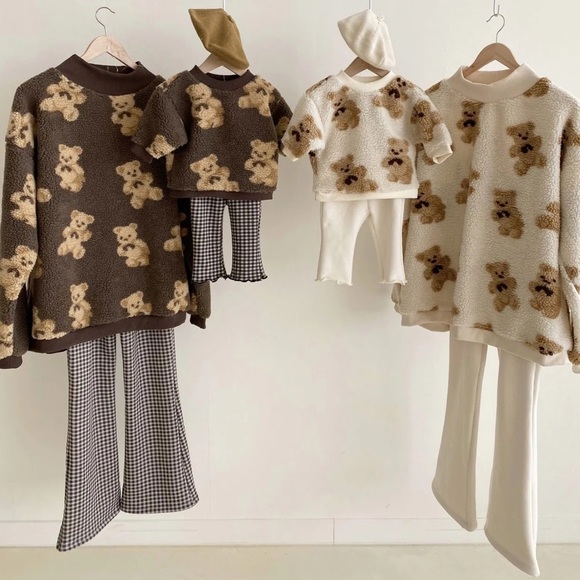 Mommy & Me teddy fleece - Picture 2 of 3